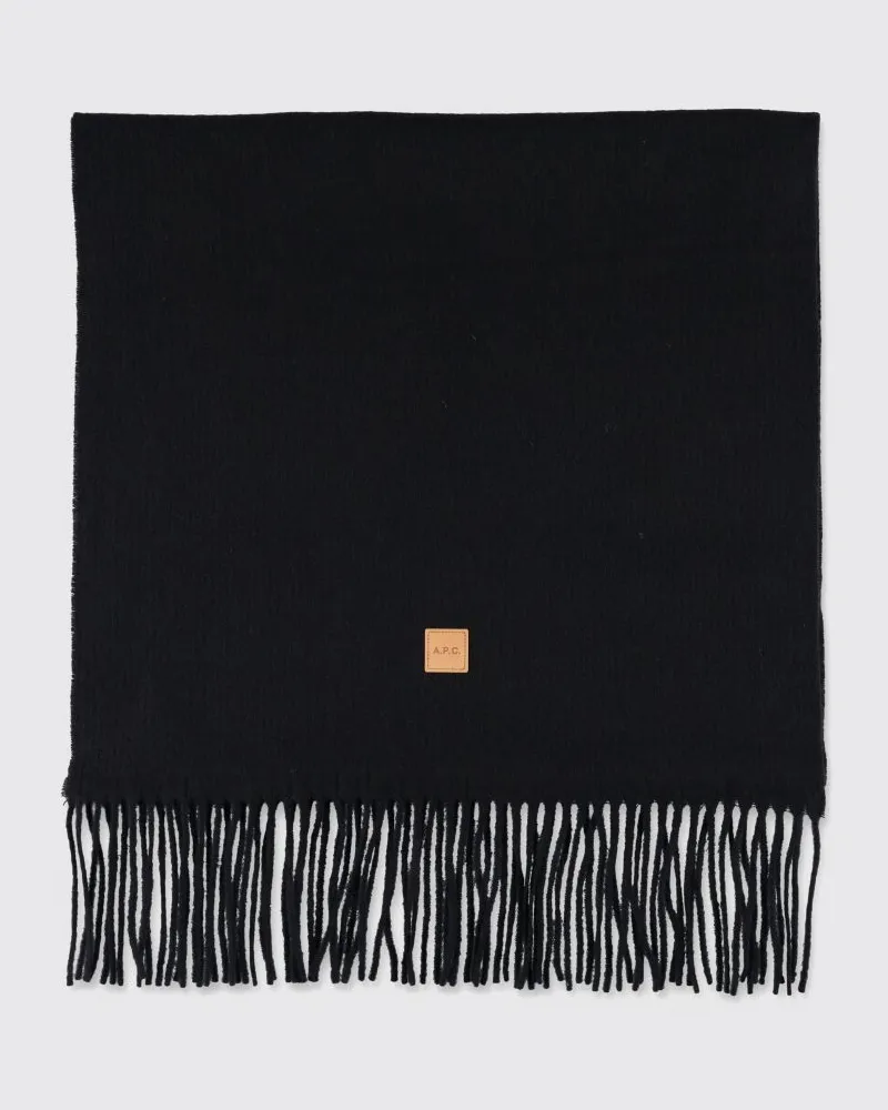 A.P.C. Schal herren Schwarz