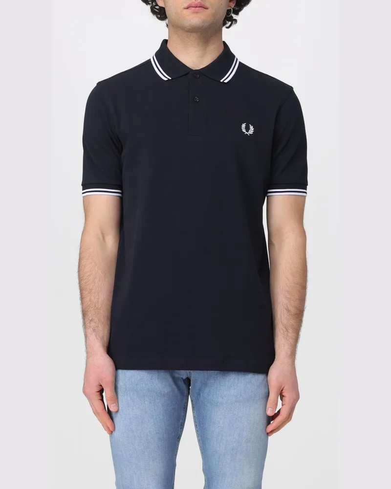 Fred Perry T-shirt herren Blau
