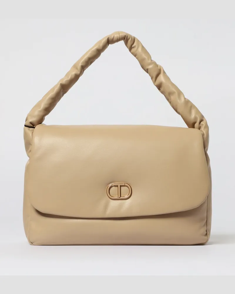 Twin-Set Schultertasche damen Beige