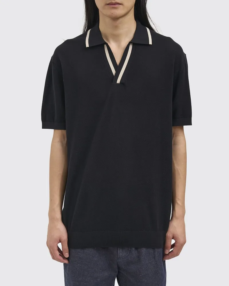 Paolo Pecora Milano T-shirt herren Schwarz