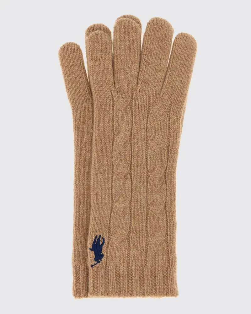 Ralph Lauren Handschuhe damen Camel