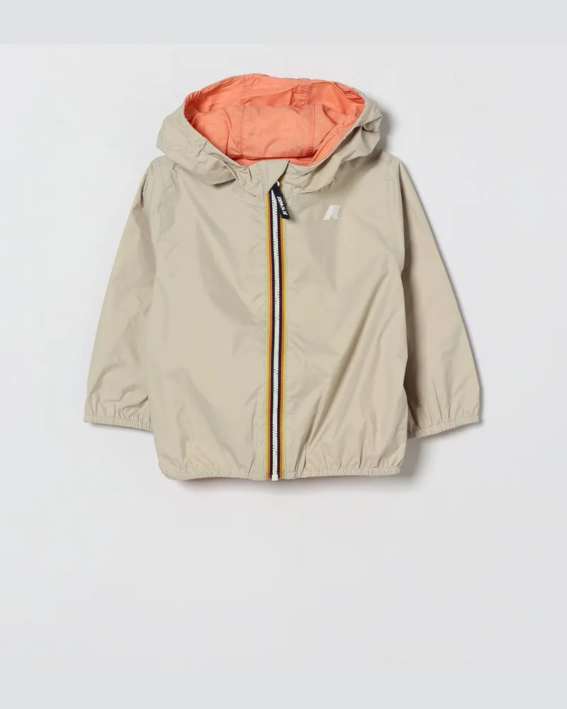 K-Way Reversible E. Jake Plus.2 Double Jacke Beige