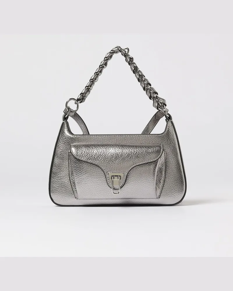 Coccinelle Schultertasche damen Stahl