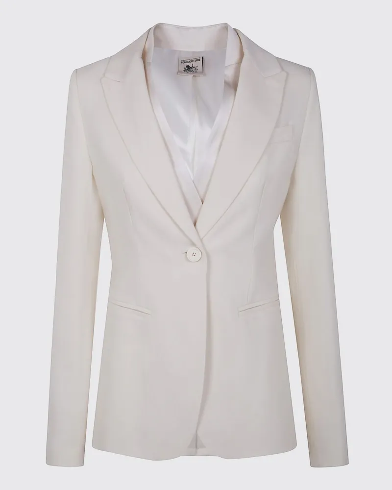 Semicouture Jacke damen Weiß