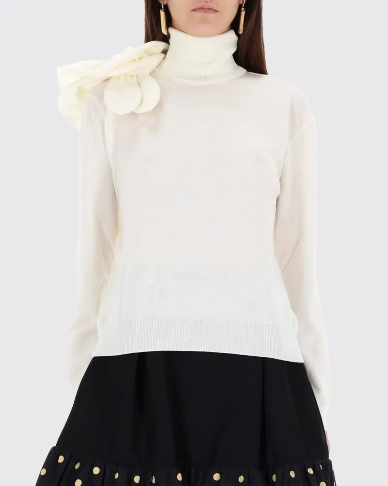 Moschino Pullover damen Weiß