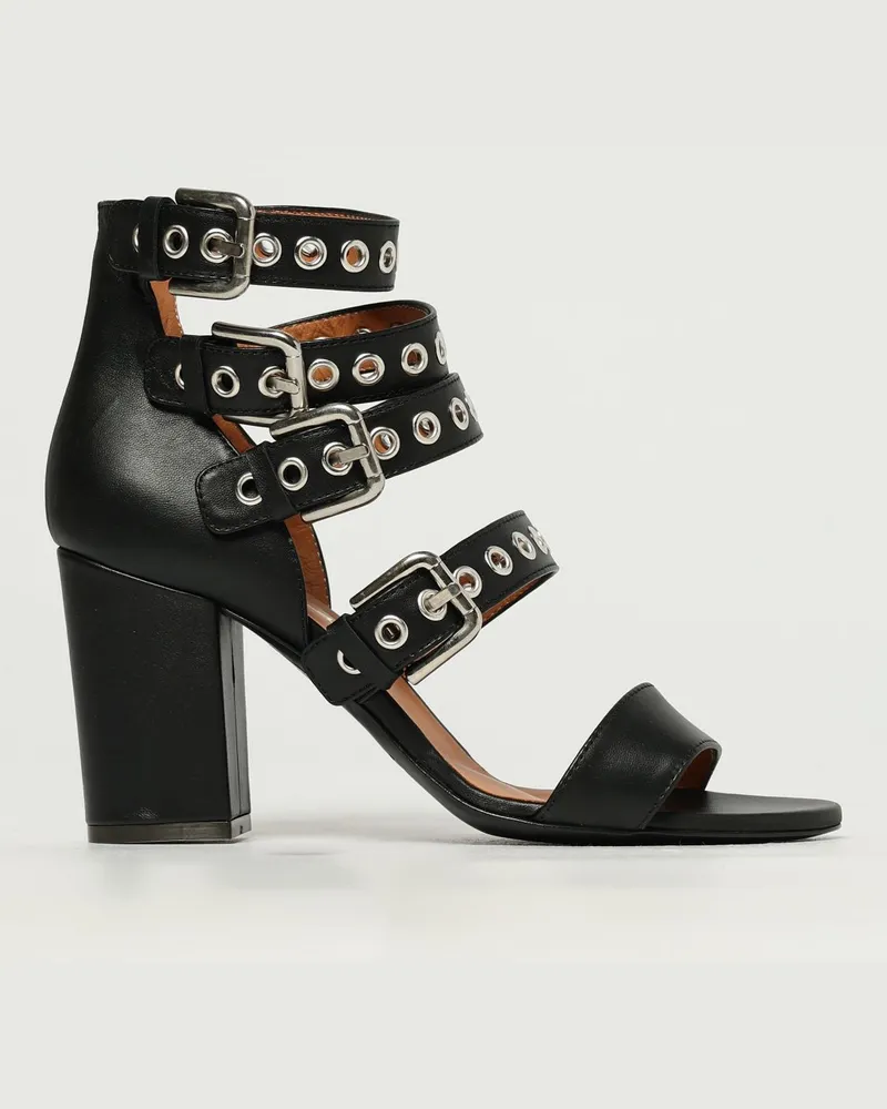 Via Roma 15 Sandalen mit absatz damen Schwarz