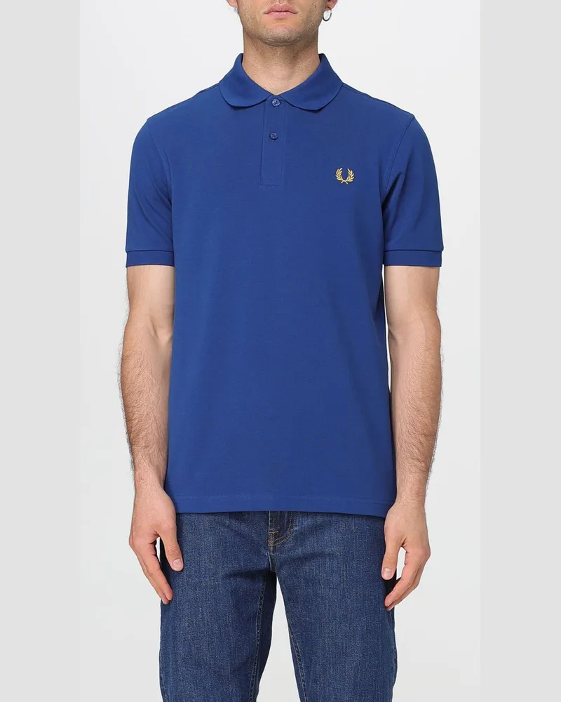 Fred Perry T-shirt herren Blau