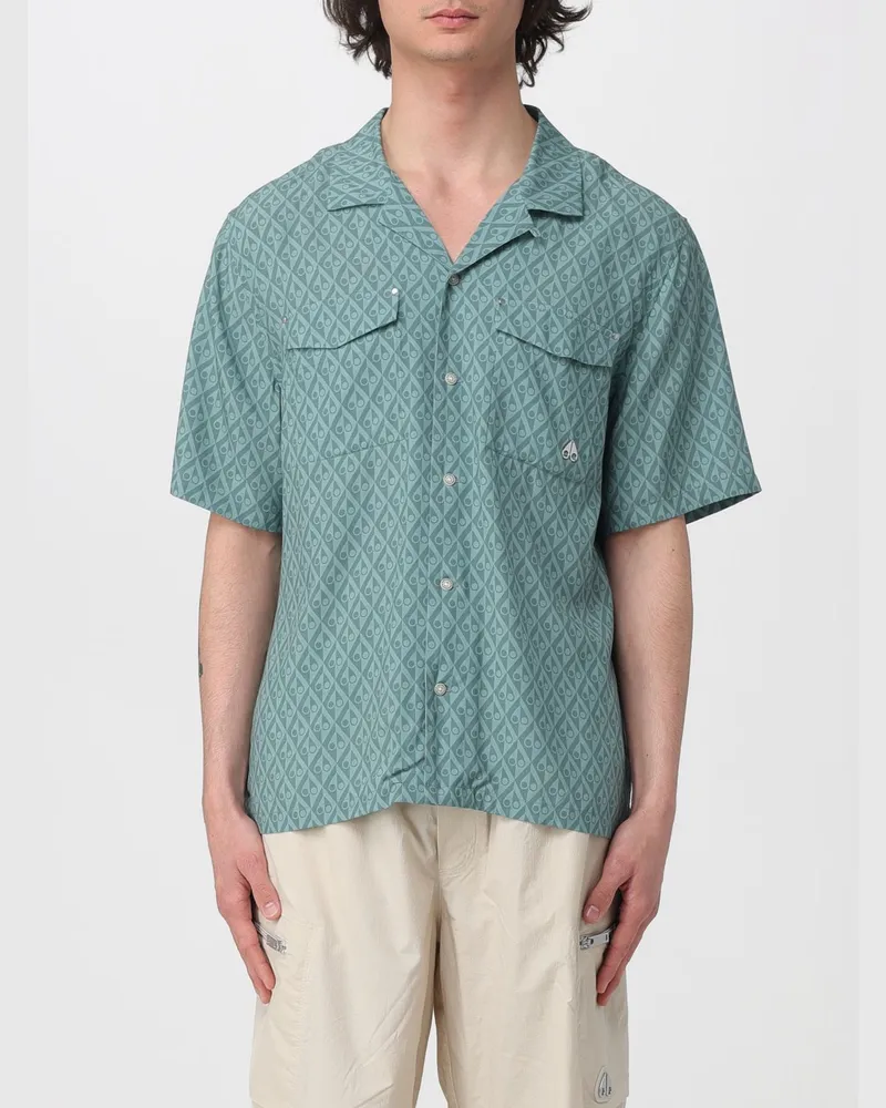 Moose Knuckles Hemd herren Grün