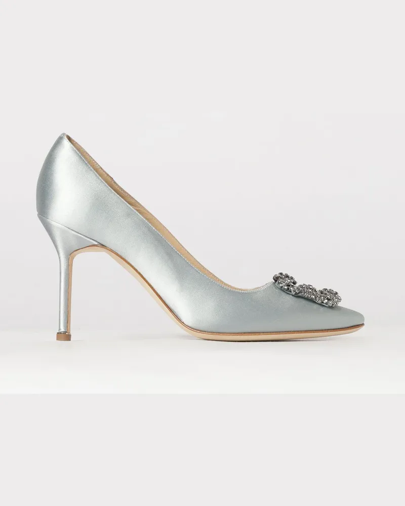 Manolo Blahnik Schuhe damen Hellblau