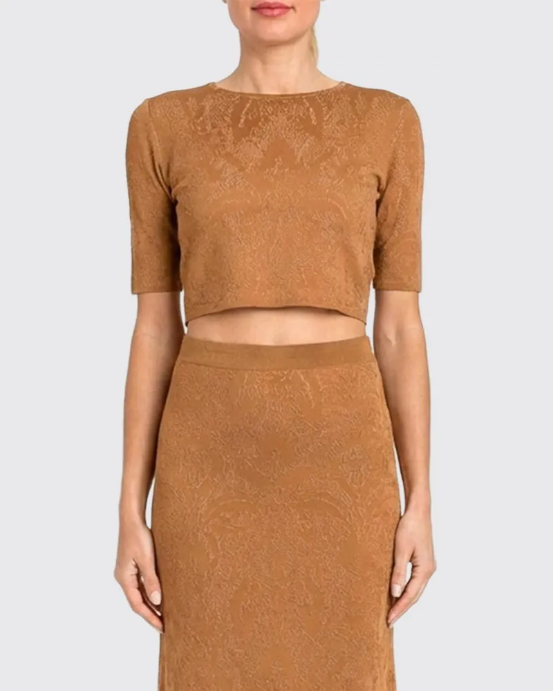 Twin-Set Top damen Peach