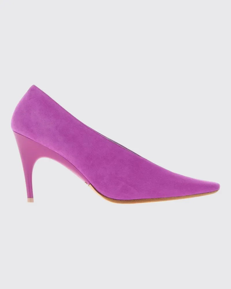 Balenciaga Duchesse-Pumps aus Wildleder Gold