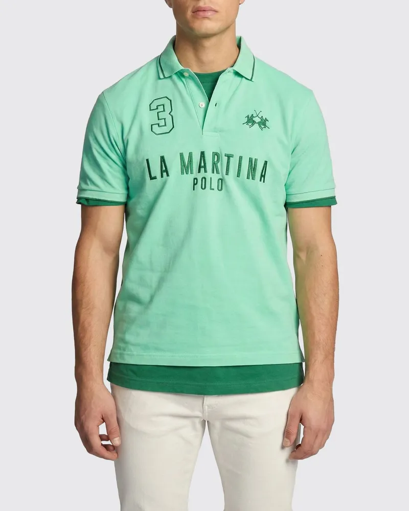 La Martina Polo herren Weiss