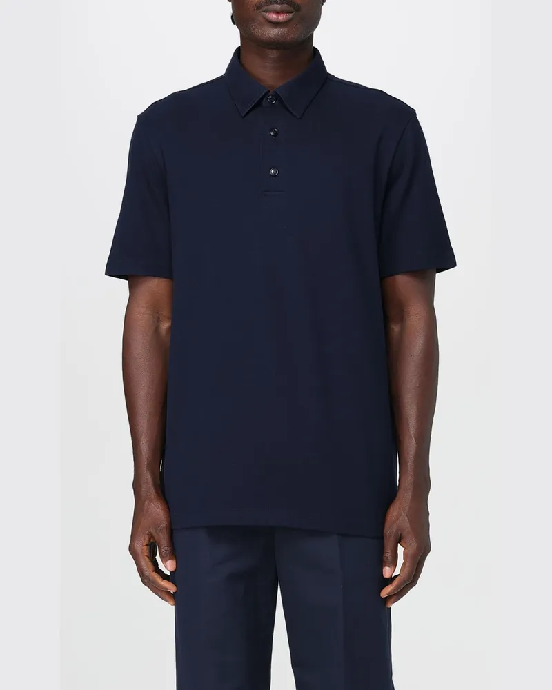 Brioni Polo herren Navy