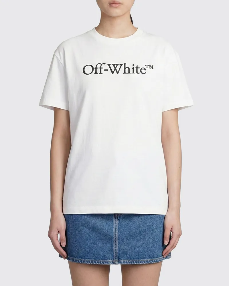 OFF-WHITE T-shirt damen Weiß