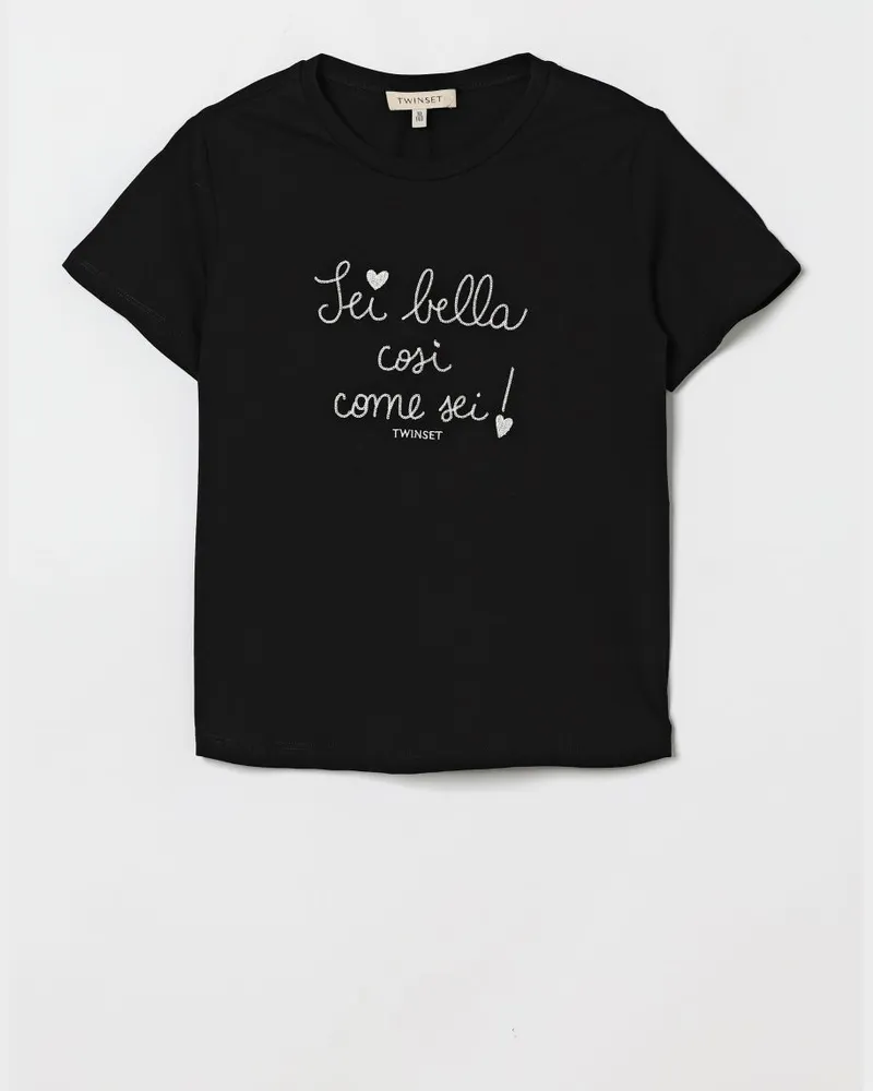 Twin-Set T-shirt kinder Schwarz