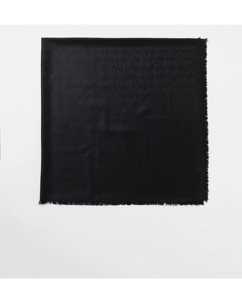 Saint Laurent Schal herren Schwarz