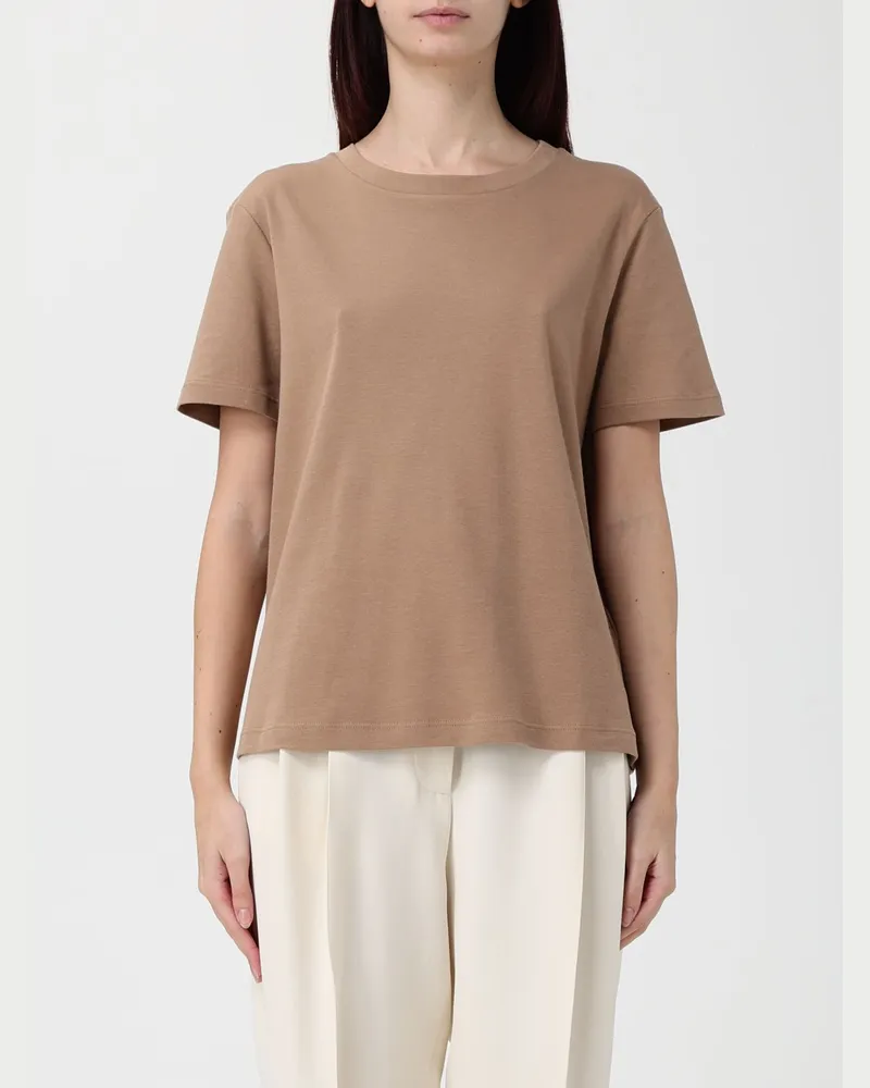 Max Mara T-shirt damen Max Mara Camel
