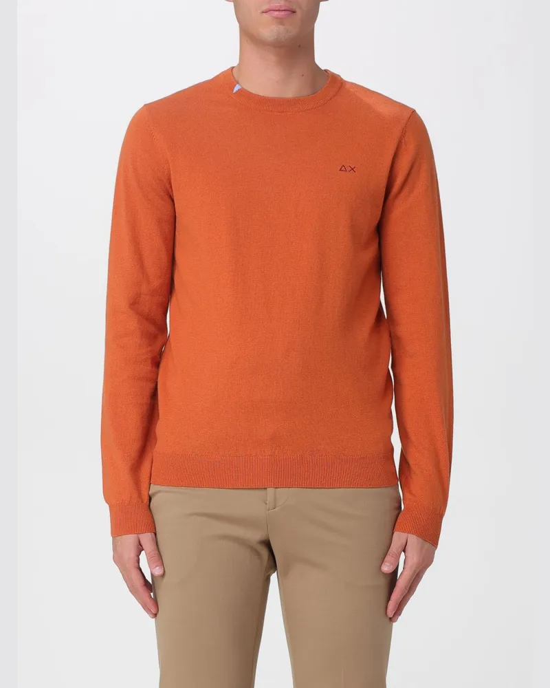 Sun68 Sweatshirt herren Orange
