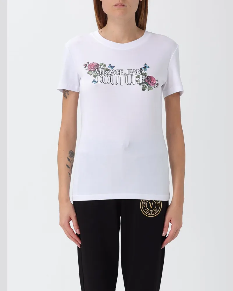 Versace Jeans T-shirt damen Weiß
