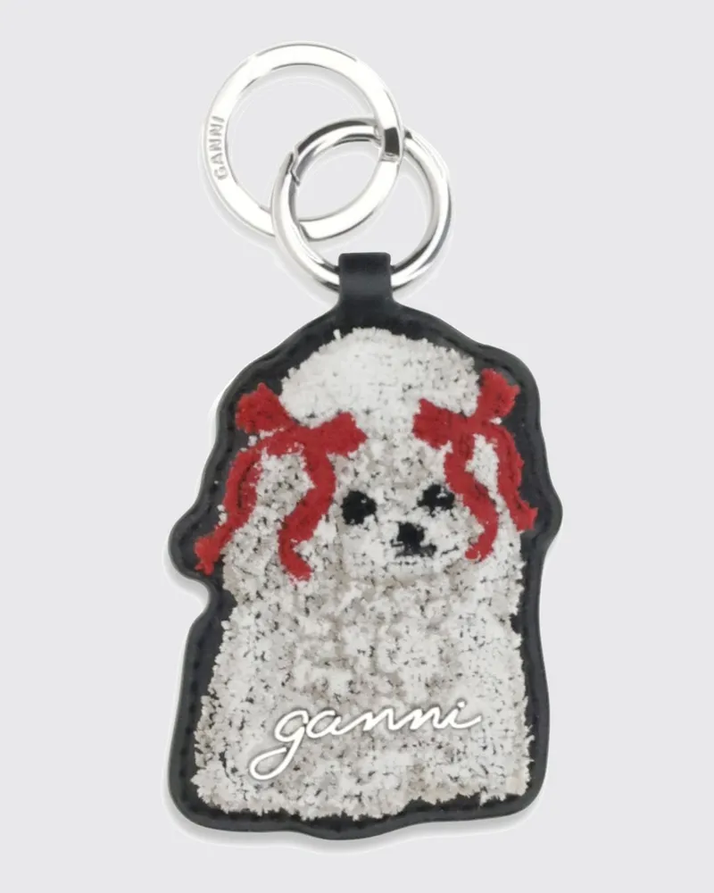 Ganni Schlüsselanhänger damen Schwarz
