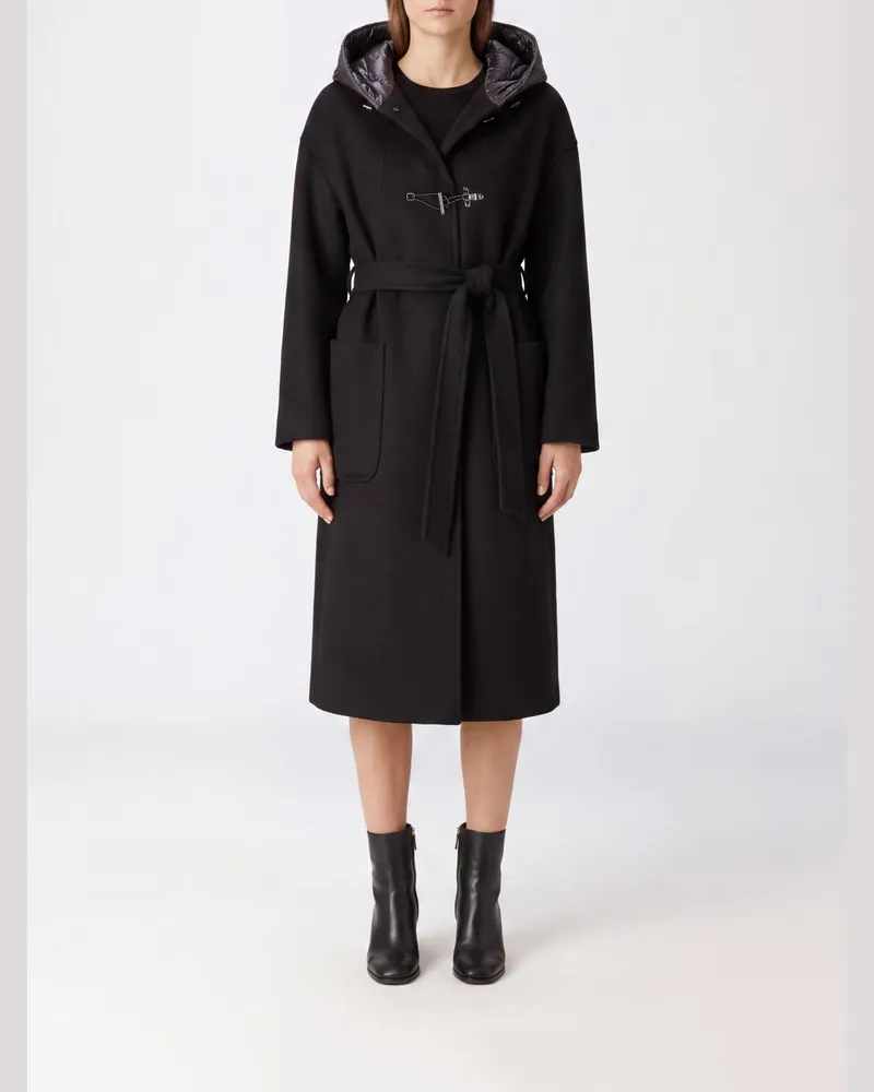 Fay Mantel damen Schwarz