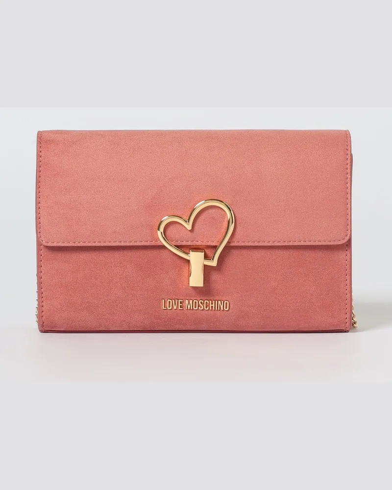 Moschino Schultertasche damen Pink