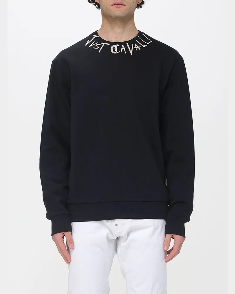 Just Cavalli Sweatshirt herren Schwarz
