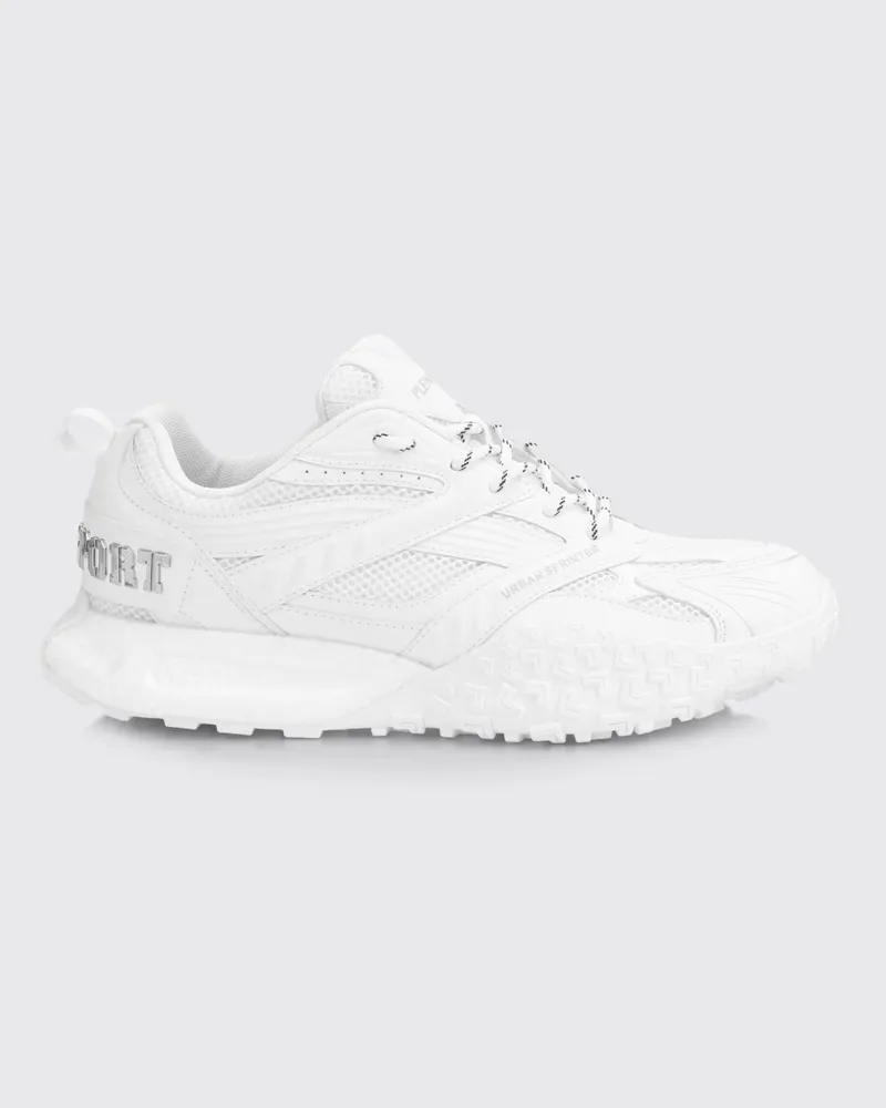Philipp Plein Sneakers Urban Sprinter aus Mesh und Gummi Weiß