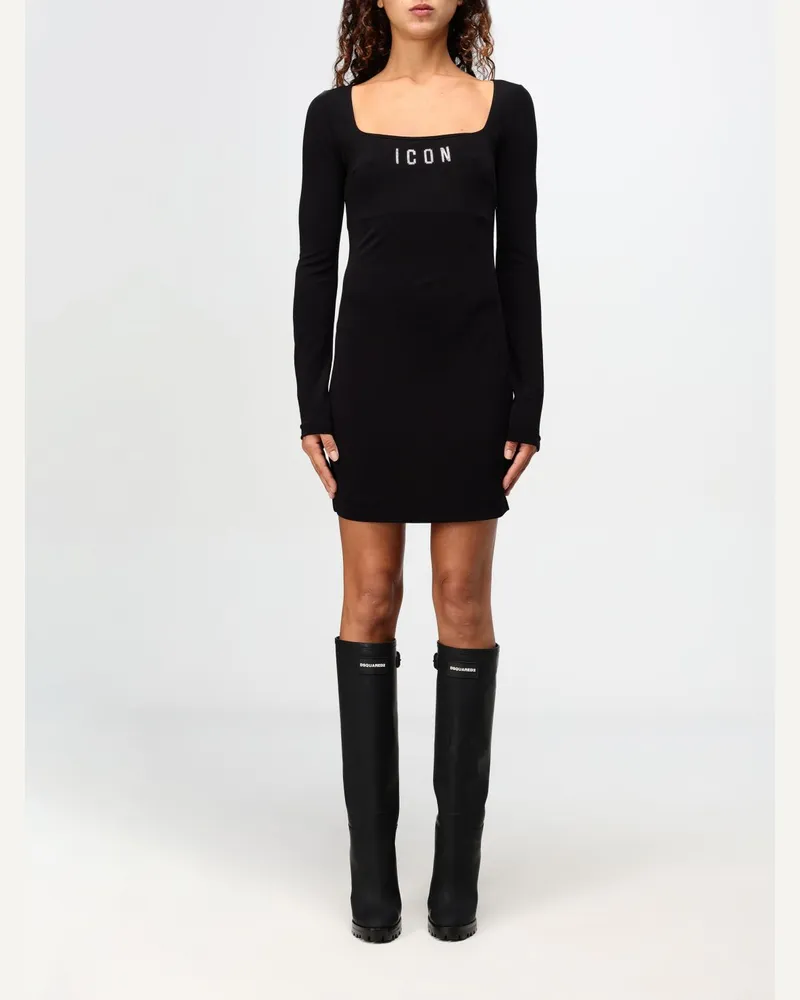 Dsquared2 Kleider damen Schwarz