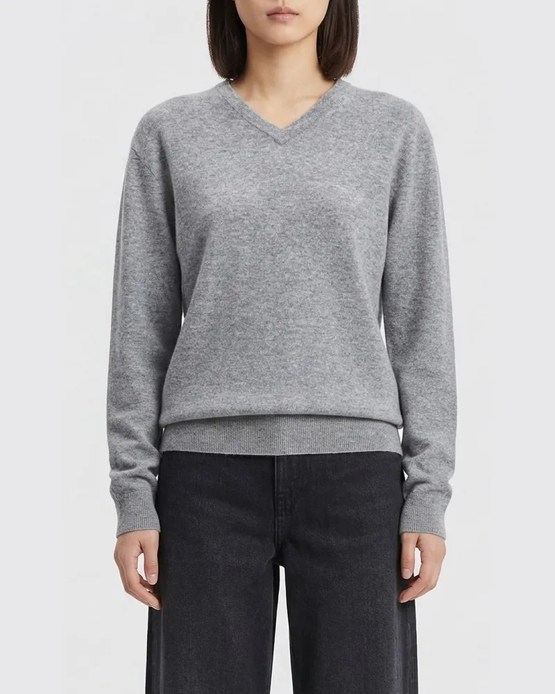 The Row Top damen Grau