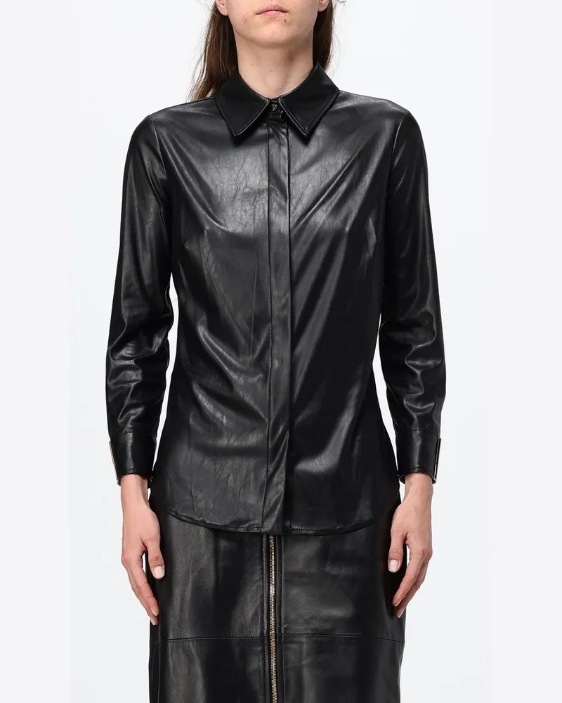 Elisabetta Franchi Hemdbluse damen Schwarz