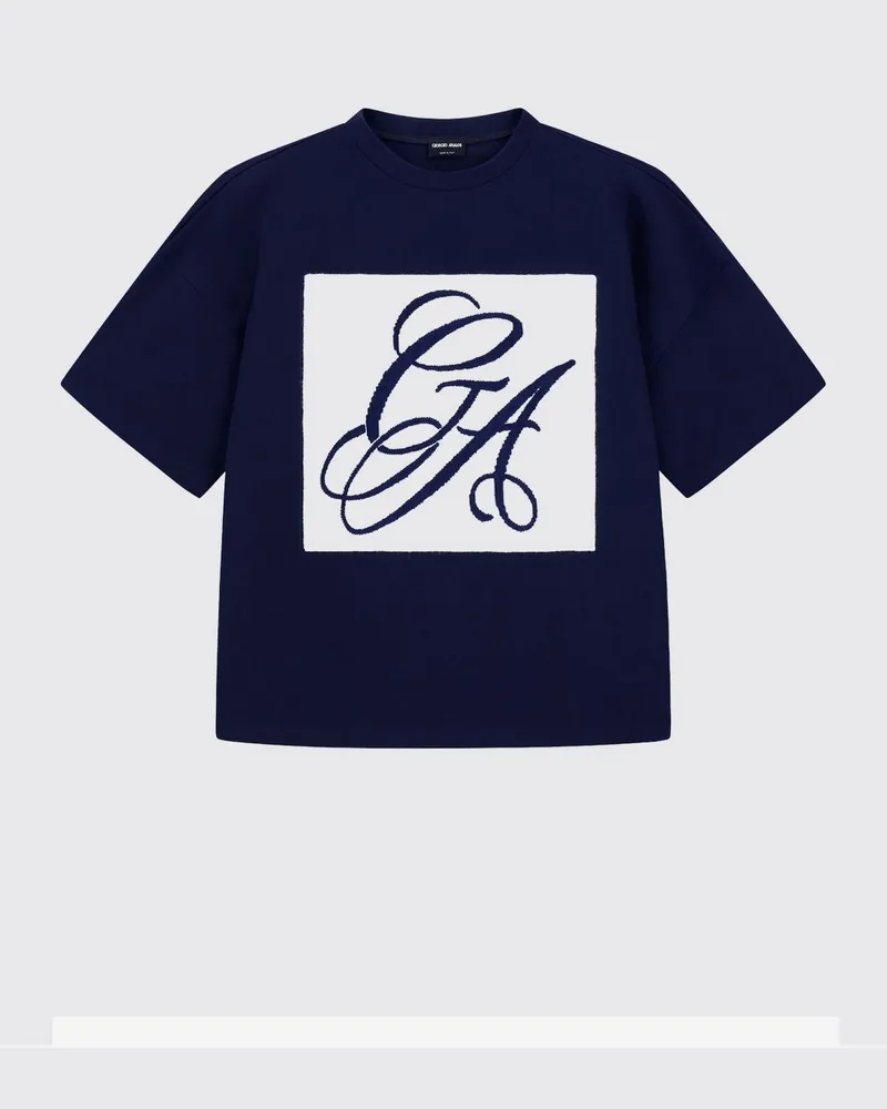 Giorgio Armani T-shirt herren Navy