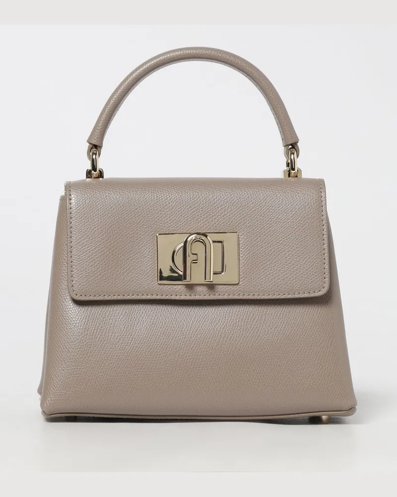 Furla Schultertasche damen Grau