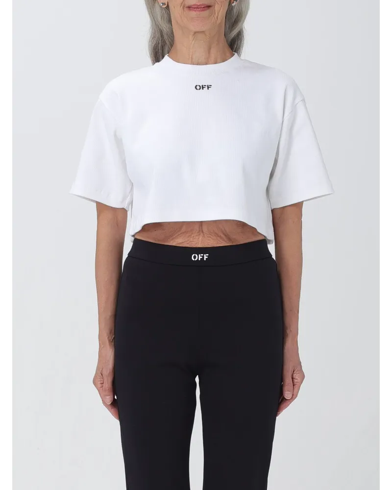 OFF-WHITE T-shirt damen Weiß