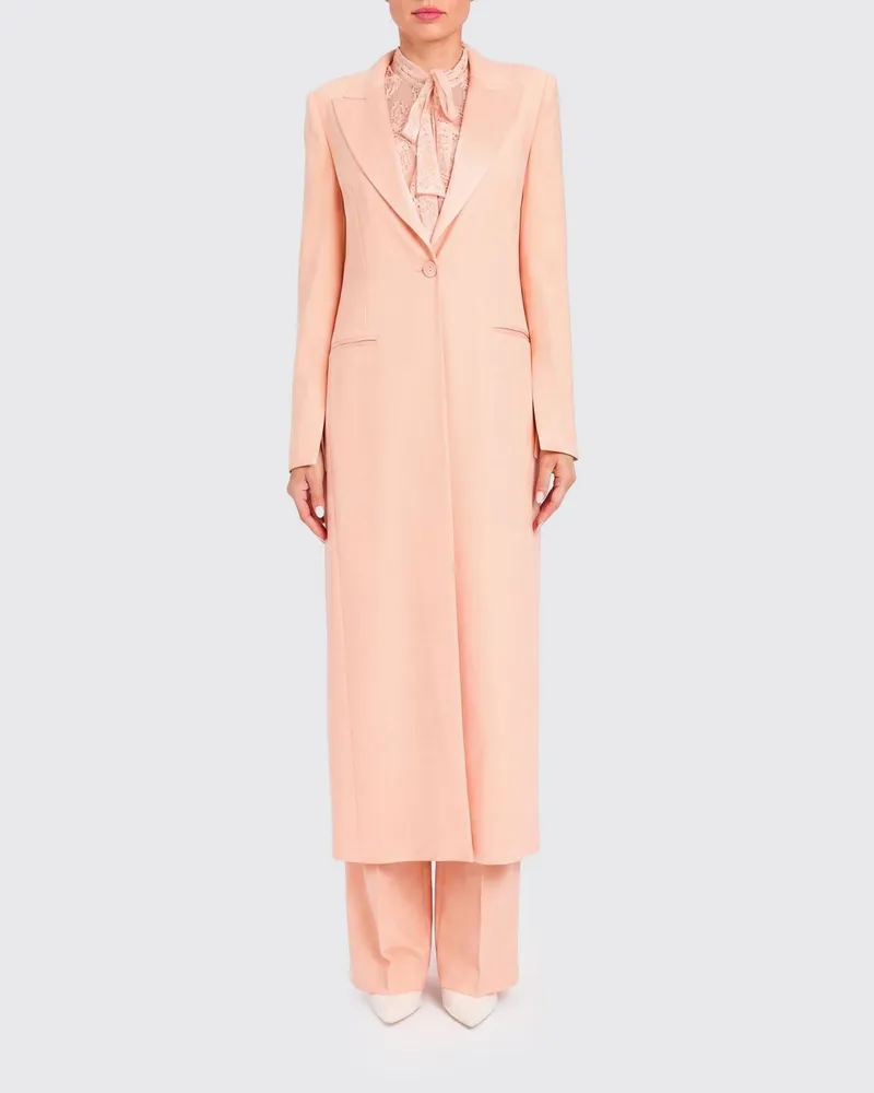 Twin-Set Einreihiger Blazer Peach