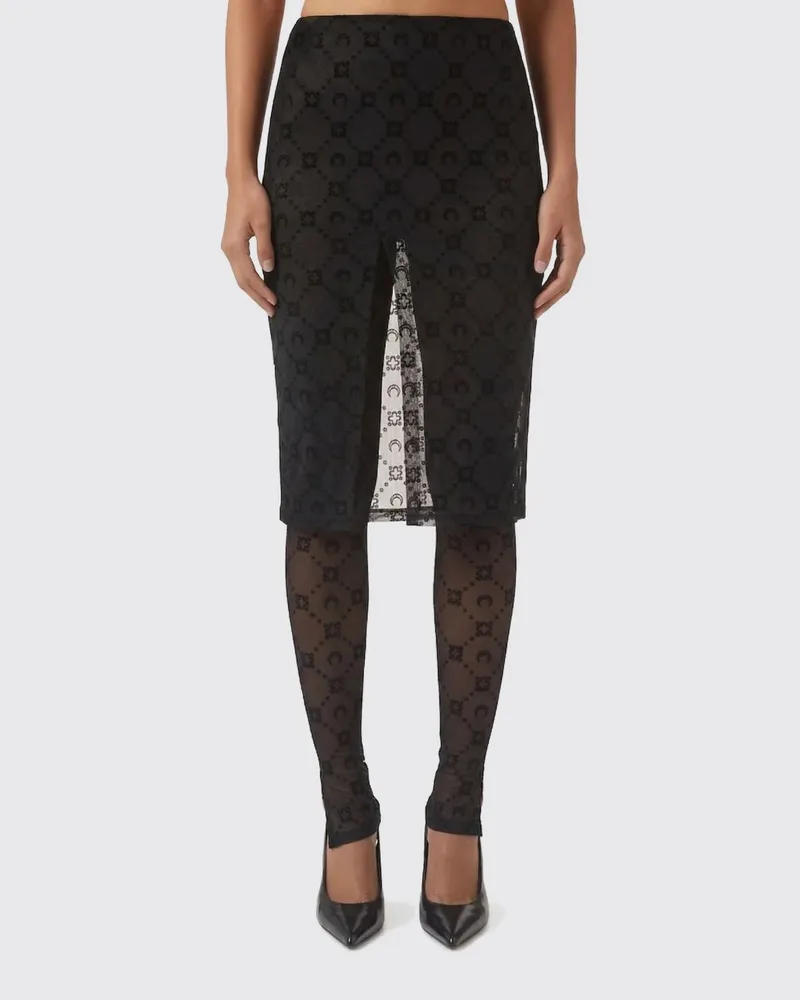 Marine Serre Rock damen Schwarz