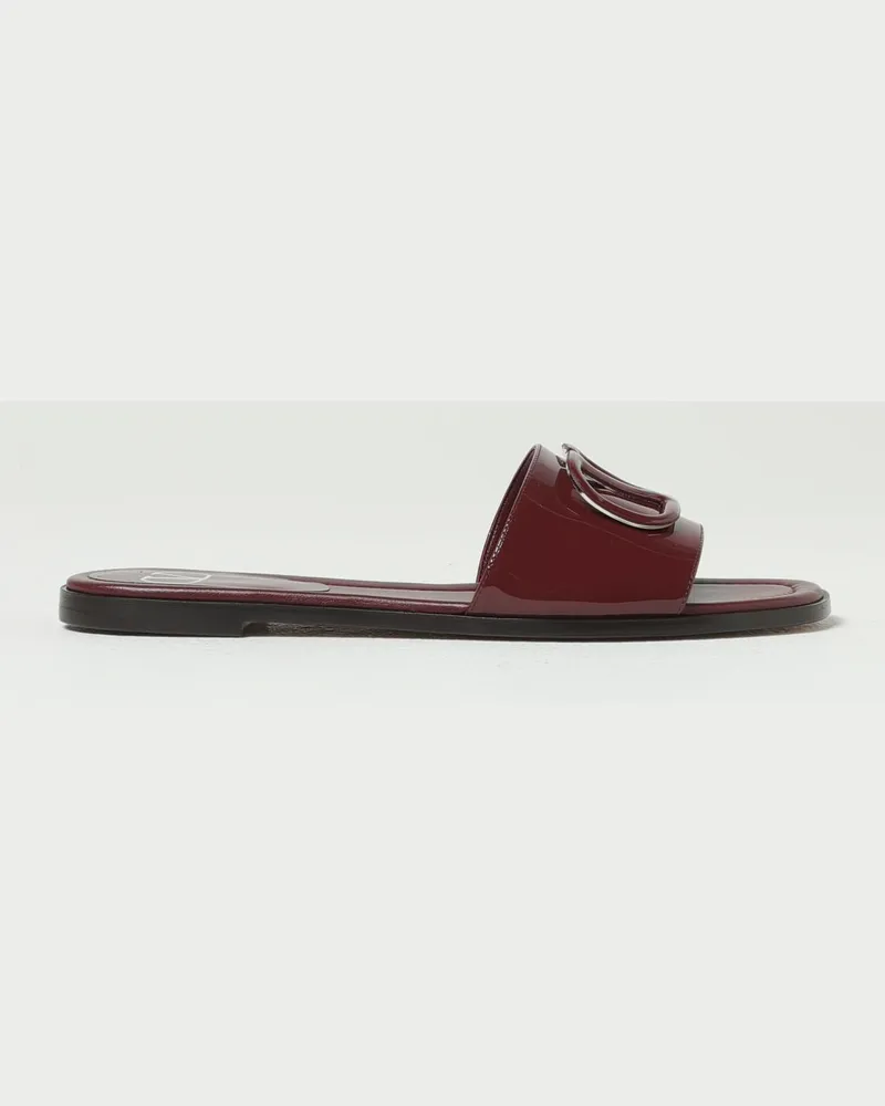 Valentino Garavani Schuhe damen Burgunderrot