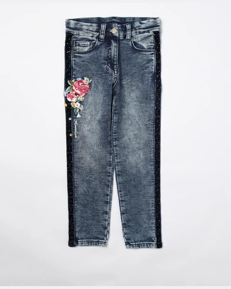 Monnalisa Jeans kinder Blau