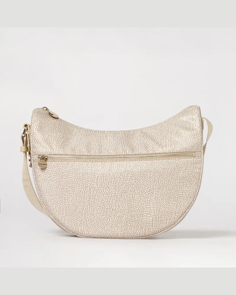 Borbonese Schultertasche damen Haselnuss
