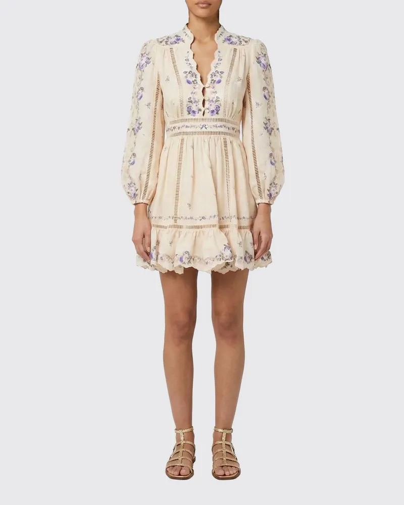 Zimmermann Kleid damen Beige