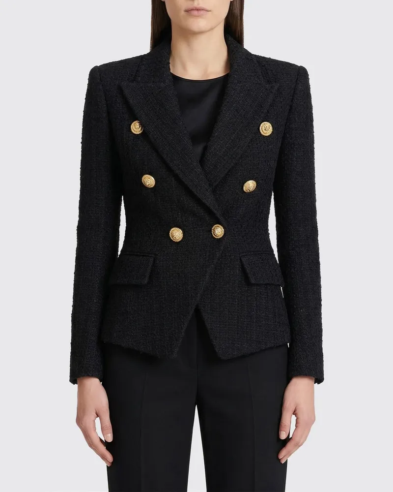 Balmain Jacke damen Schwarz