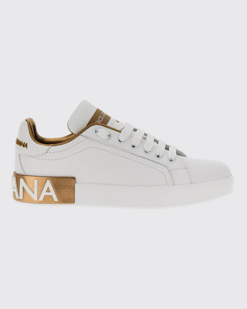 Dolce & Gabbana Sneakers damen Dolce & Gabbana Gold