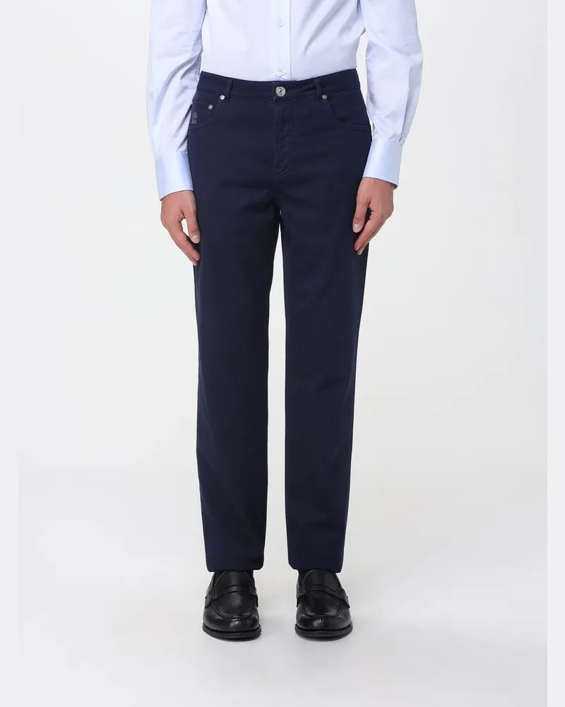 Brunello Cucinelli Hose herren Blau