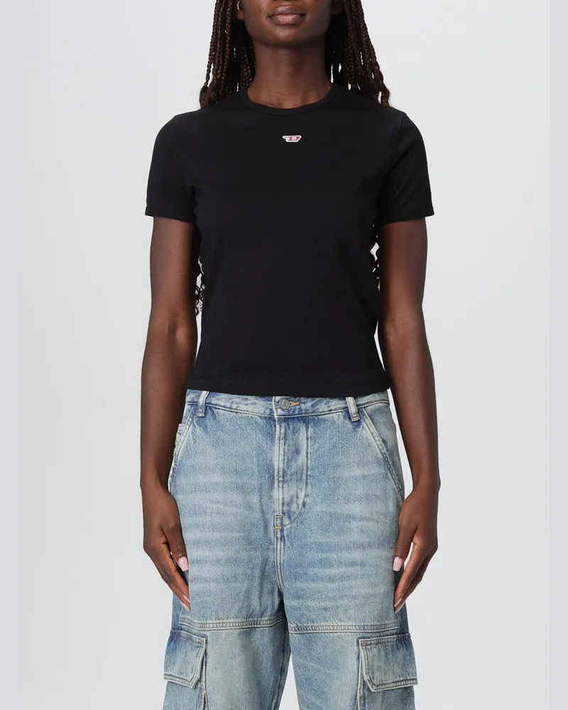 Diesel T-shirt damen Schwarz