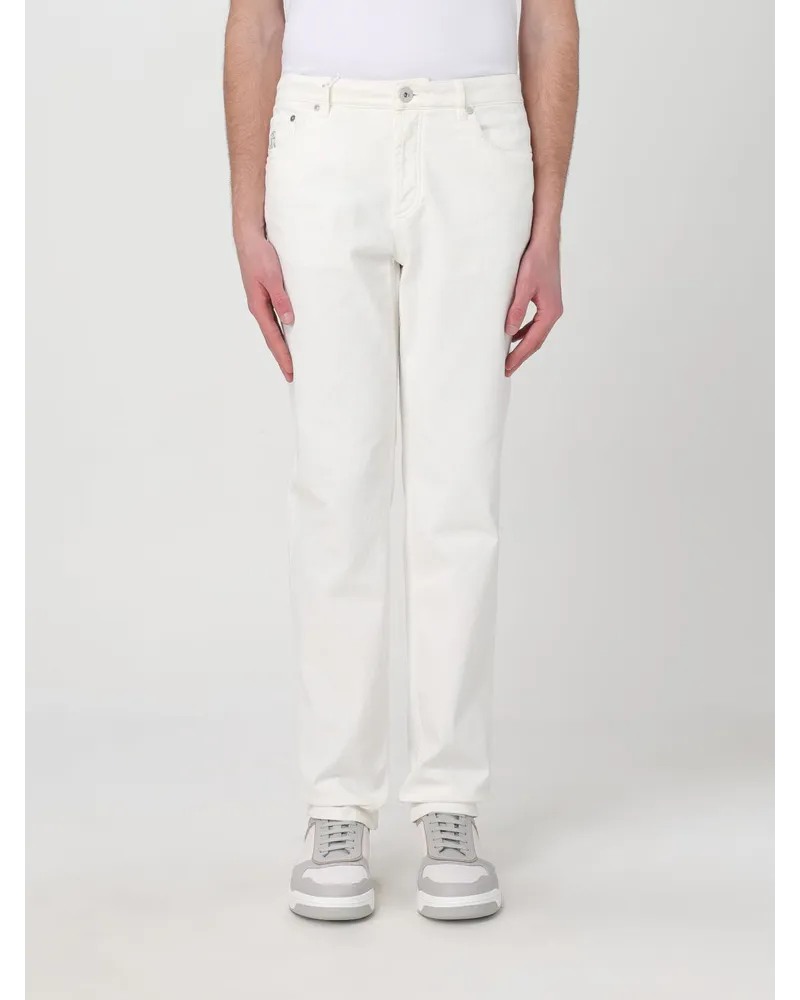 Brunello Cucinelli Hose herren Weiß