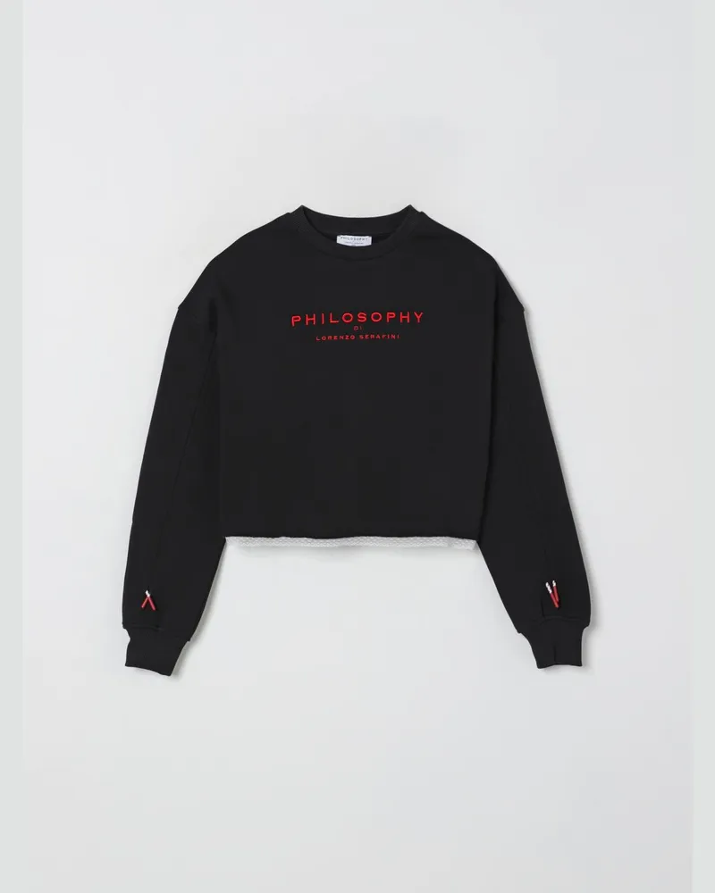 Philosophy Di Lorenzo Serafini Pullover kinder Schwarz