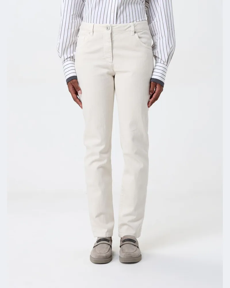 Brunello Cucinelli Hose damen Yellow