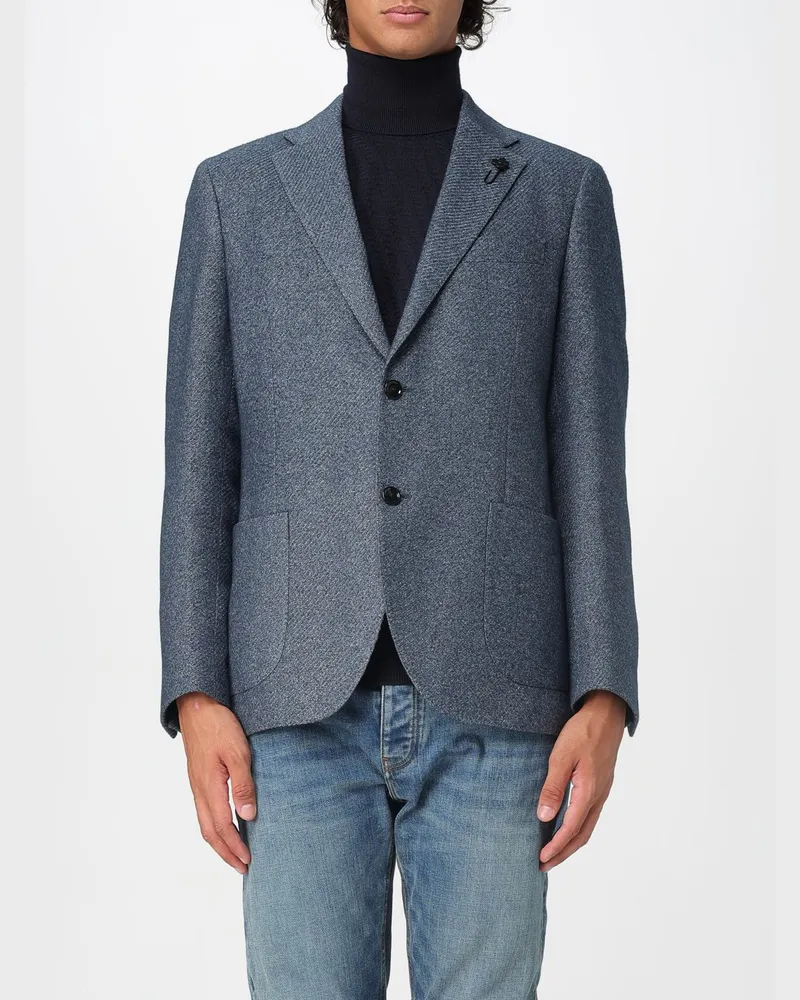 LARDINI Blazer herren Blau