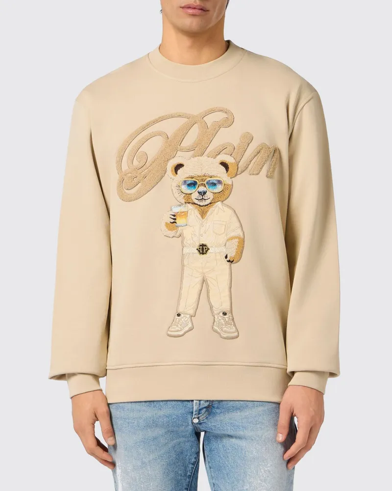 Philipp Plein Sweatshirt herren Beige