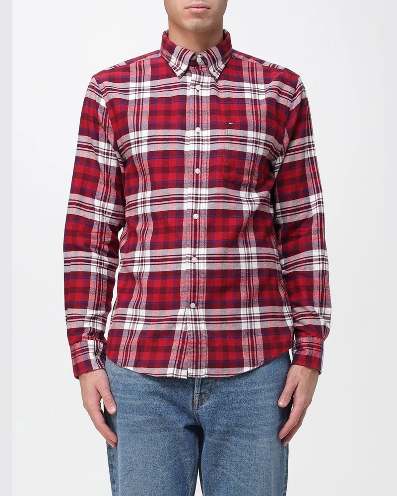 Tommy Hilfiger Hemd herren Rot
